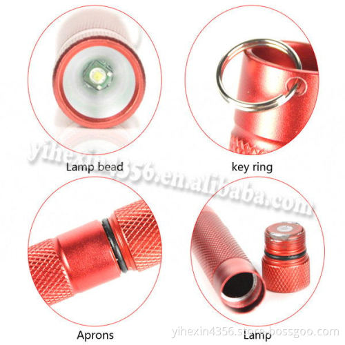 Boruit SLD-SLD-T25B Aluminum Alloy Mini Flashlight